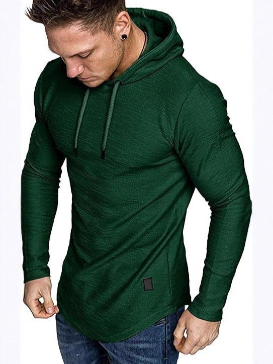 Mens Fashion Hoodies Fleece Long Sleeve Athletic Sweatshirt